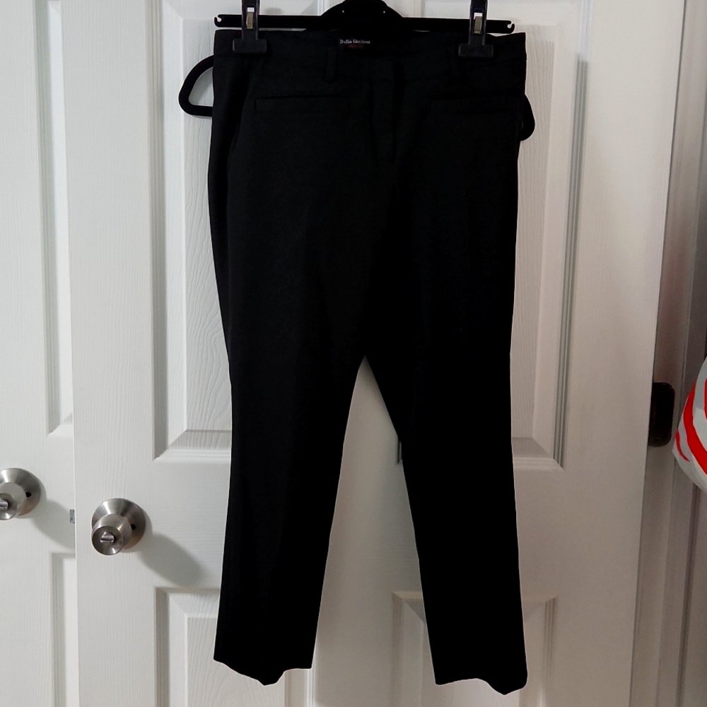 Black Cropped dress pants